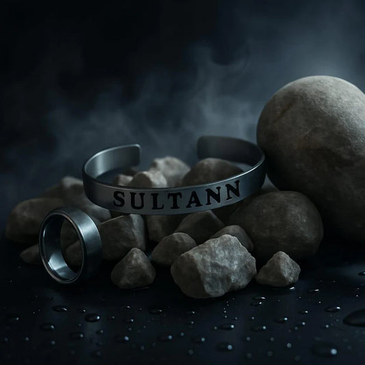 Engraved Name Cuff Kara + Ring Free